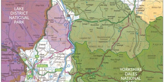 2016: The Lake District and Yorkshire Dales National Parks are extended