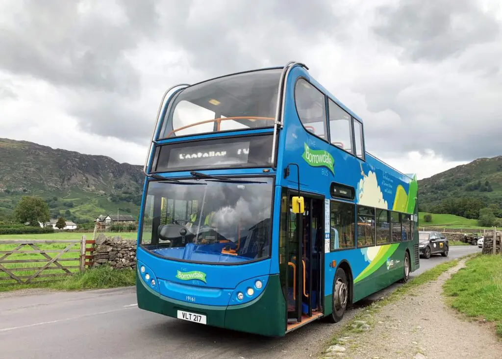 Borrowdale open top bus