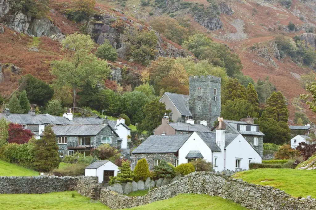 A view of chapel stile in the Lake District