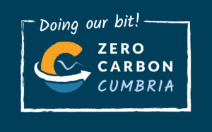 Doing our bit Zero Carbon Cumbria logo