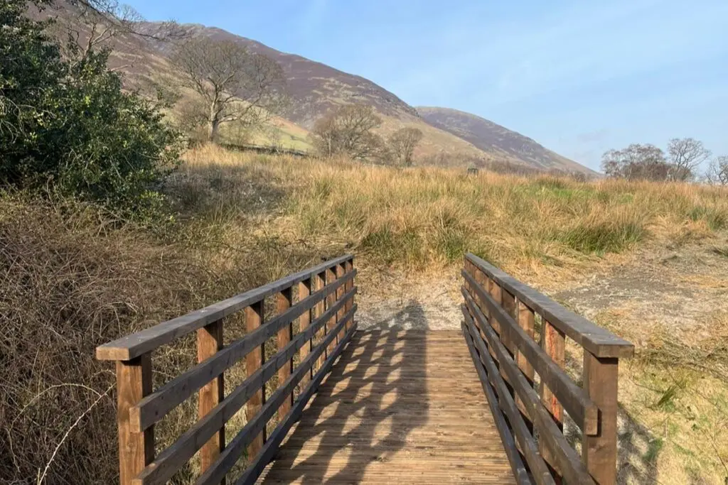 New bridge at Dam Mire