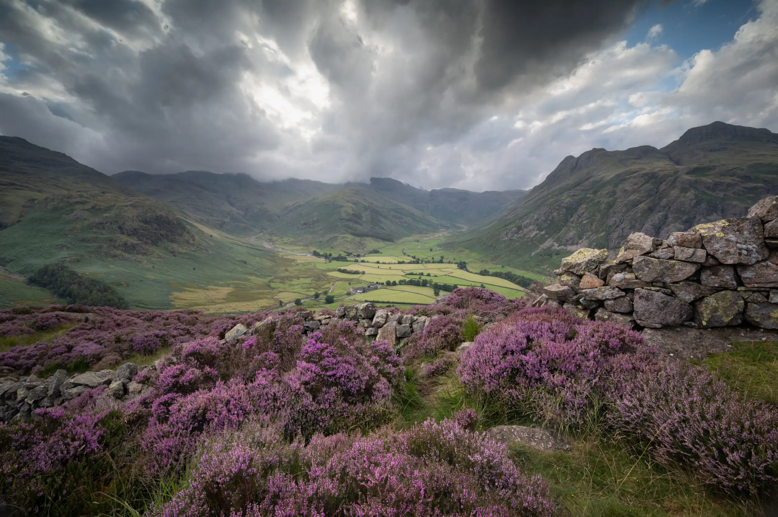 Great Langdale in August