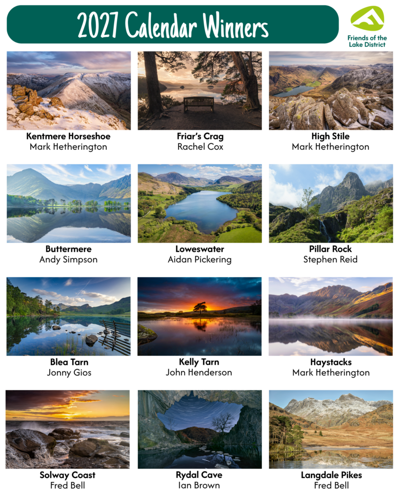 Calendar photography winners