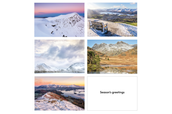 2026 Christmas cards Lake District