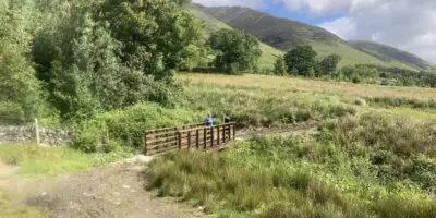 Dam Mire Wood new bridge over kilnhow beck