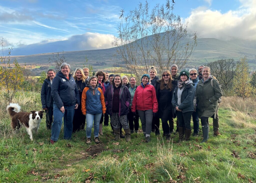 Friends of the Lake District team photo at Dam Mire in the Lake District