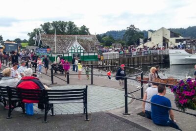 Crowds at Bowness Shutterstock