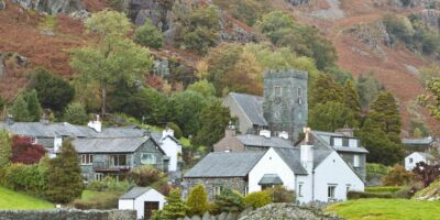 A view of chapel stile in the Lake District