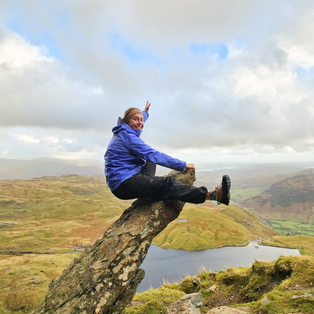 Aila Taylor at langdale pikes