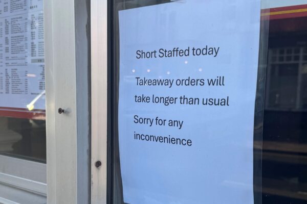 Windermere short staff sign