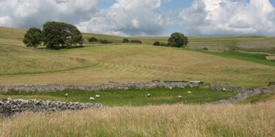 Mazonwath fields and Asby Common in the background