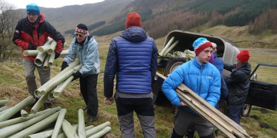 Wednesday 9th February: High Borrowdale, Tree and Hedge Planting